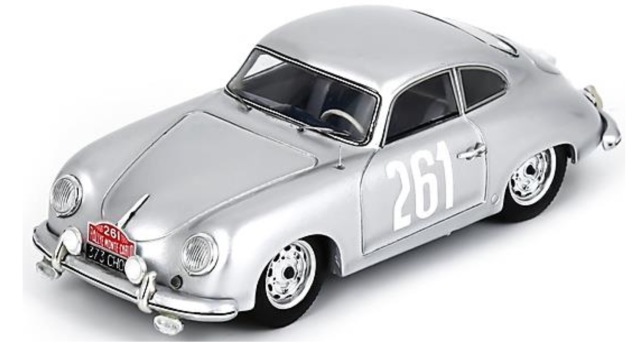 [予約] スパーク 1/43 ポルシェ 356 1500 モンテカルロ ラリー 1955 No.261　S6139