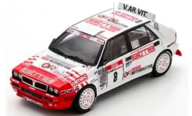 [予約] スパーク 1/43 ランチア デルタ HF インテグラーレ EVO No.8 8位 ツール・ド・コルス（ラリー・ド・フランス）1992 P.リアッティ / L.テデスキーニ　S9020