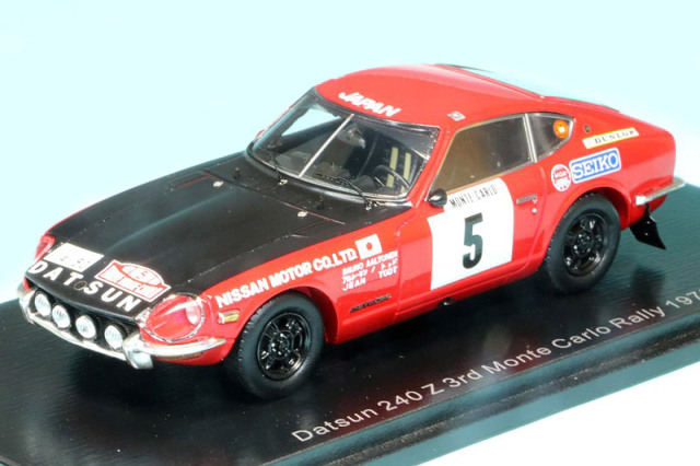 スパーク 1/43 ダットサン 240Z モンテカルロ 1972 No.5　S6280