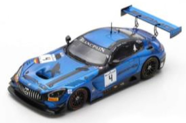 [予約] スパーク 1/43 メルセデス AMG GT3 ブランパン GTシリーズ エンデュランスカップ 2018 Winner No.4　S6330