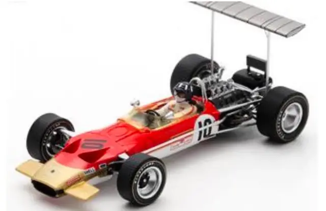 [予約] スパーク 1/43 ロータス 49B No.10 ロータス-フォード ウィナー メキシコGP 1968 グラハム・ヒル　S6371