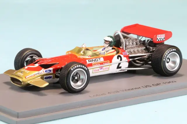 スパーク 1/43 ロータス 49B No.2 アメリカGP 1969 ウィナー ヨッヘン・リント S6381