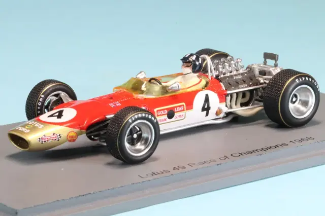 スパーク 1/43 ロータス 49 No.4 レース・オブ・チャンピオンズ 1968 グラハム・ヒル　S6388