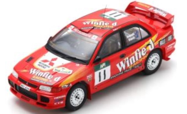 スパーク 1/43 ミツビシ ランサー Evo.3 オーストラリア ラリー 1997 No.11　S6516