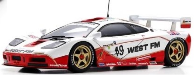 [予約] スパーク 1/43 マクラーレン F1 GTR WWEST FM ルマン 1995 No.49　S6673
