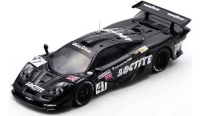 [予約] スパーク 1/43 マクラーレン F1 GTR ロングテイル ロックタイト ルマン 1998 No.41　S6682