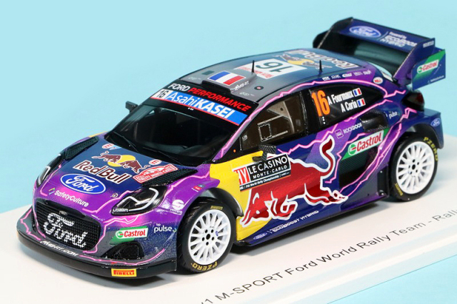スパーク 1/43 フォード プーマ ラリー1 モンテカルロラリー 2022 No.16　S6696