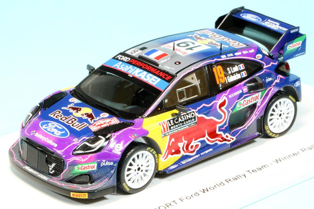 スパーク 1/43 フォード プーマ ラリー1 モンテカルロラリー 2022 Winner No.19　S6697