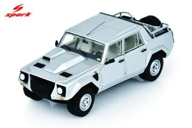 [予約] スパーク1/43 ランボルギーニ LM002 1986 (ストリートシルバー)　S6742