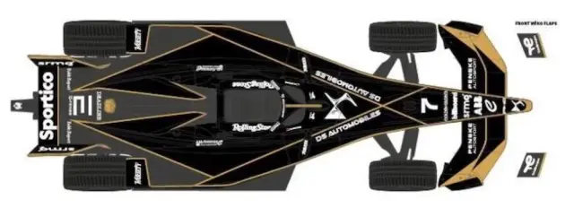 [予約] スパーク 1/43 DS ペンスキー No.7 Maximilian Guenther M.グンther シーズン12　S6836