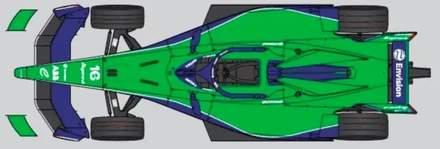[予約] スパーク 1/43 エンヴィジョン レーシング No.16 S_bastien Buemi S.ブエミ シーズン12　S6839