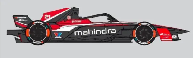 [予約] スパーク 1/43 マヒンドラ レーシング No.48 Edoardo Mortara E.モルタラ シーズン12　S6845