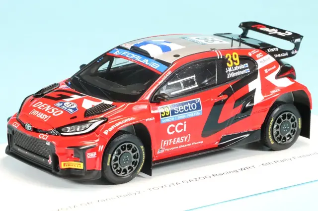 スパーク 1/43 トヨタ GR ヤリス ラリー1 フィンランド 2024 No.39 J.M.ラトバラ S6879