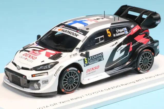 スパーク 1/43 トヨタ GR ヤリス ラリー1 モンテカルロラリー 2025 No.5 S.パヤリ S6891