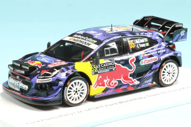 スパーク 1/43 フォード プーマ ラリー1 モンテカルロラリー 2025 No.55 J.マケリーン　S6893