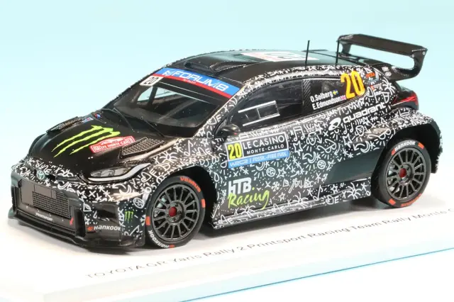 スパーク 1/43 トヨタ GR ヤリス ラリー2 モンテカルロラリー 2025 No.20 O.ソルベルグ　S6898