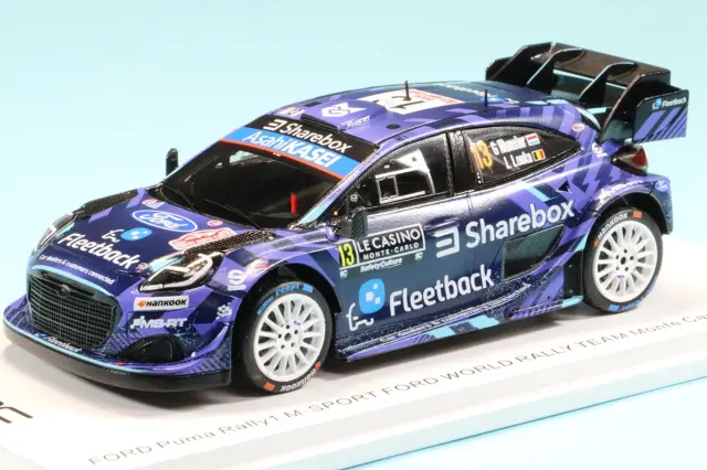 スパーク 1/43 フォード プーマ Rally1 No.13 M-スポーツ フォード ワールドラリーチーム モンテカルロ・ラリー 2026 G.ムンステル / L.ルーカ S6919