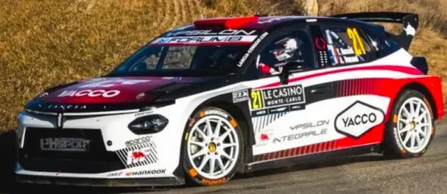 [予約] スパーク 1/43 ランチア イプシロン HF No.21 ランチア・コルセ HF モンテカルロ・ラリー 2026 Y.ロッセル / A.デュナン S6923