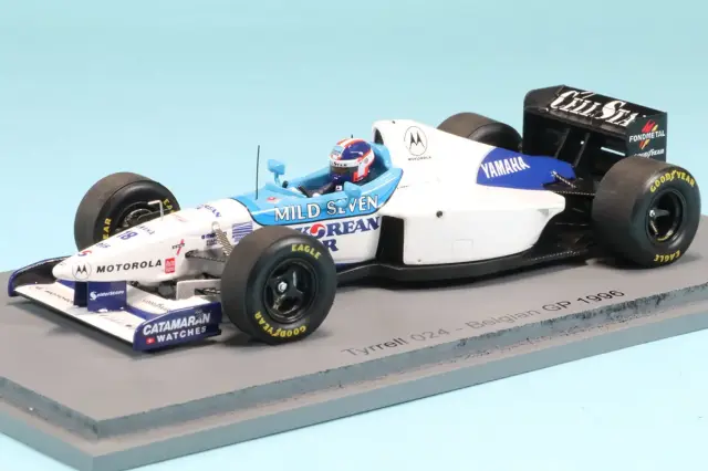 スパーク 1/43 ティレル 024 No.18 ベルギーGP 1996 片山右京　S6978