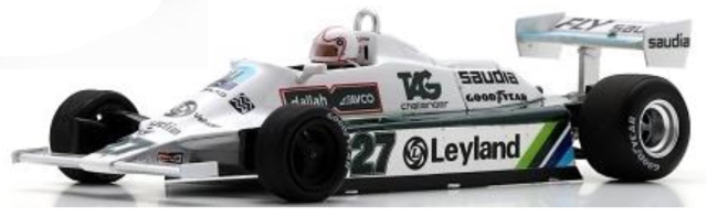 [予約] スパーク 1/43 ウィリアムズ FW07B イギリスGP 1980 A.ジョーンズ ウィナー　S6992