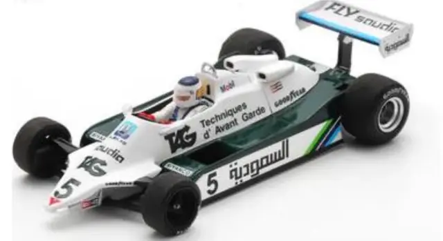 [予約] スパーク 1/43 ウィリアムズ FW07C No.5 TAG ウィリアムズ-フォード 2位 南アフリカGP 1982 カルロス・ロイテマン　S6997