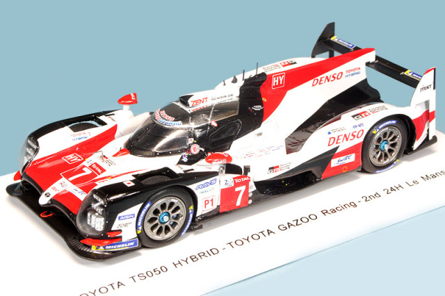 スパーク 1/43 トヨタ TS050 GAZOO Racing ルマン 24h 2018 2nd No.7　S7006