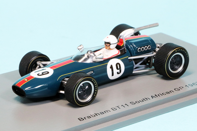 スパーク 1/43 ブラバム BT11 南アフリカGP 1967 D.チャールトン　S7087