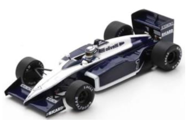 予約] スパーク 1/43 ブラバム BT56 メキシコGP 1987 3rd R.パトレーゼ