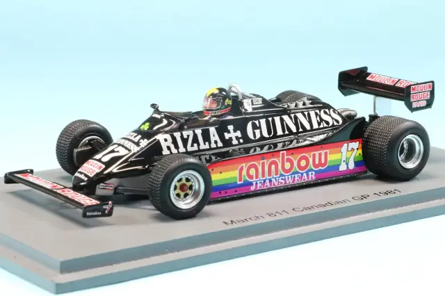 スパーク 1/43 マーチ 811 No.17 カナダGP 1981 デレック・デイリー
