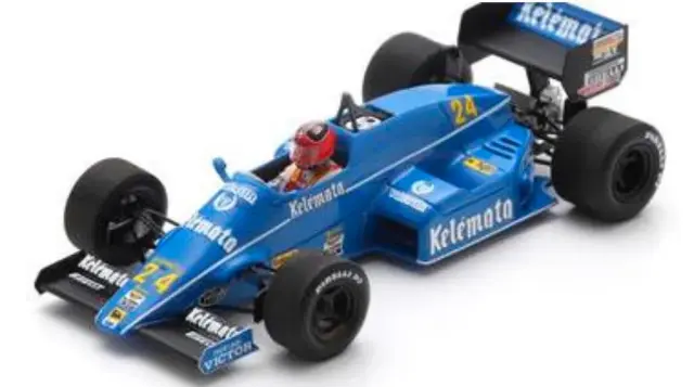 [予約] スパーク 1/43 オゼッラ FA1F No.24 ポルトガルGP 1985 ピエルカルロ・ギンザーニ　S7255