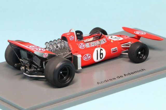 スパーク 1/43 マーチ 711 ドイツGP 1971 A.d.アダミッチ S7261