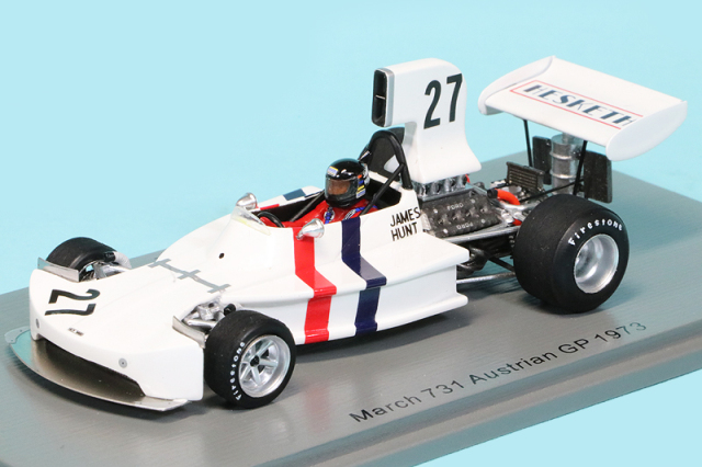 スパーク 1/43 マーチ 731 オーストリアGP 1973 J.ハント　S7266