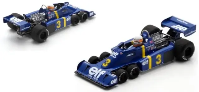 [予約] スパーク 1/43 ティレル P34 No.3 スウェーデンGP 1976 ウィナー ジョディ・シェクター　S7306