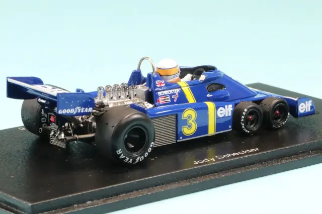 スパーク 1/43 ティレル P34 No.3 スウェーデンGP 1976 ウィナー
