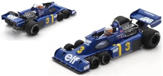 [予約] スパーク 1/43 ティレル P34 No.3 イギリスGP 1976 2位 ジョディ・シェクター　S7308