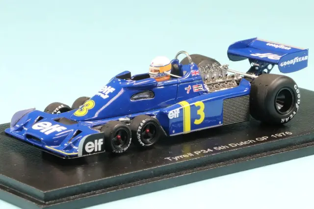 260717 スパーク 1/43 ティレル P34 No.3 オランダGP 1976 5位 ジョディ・シェクター S7309