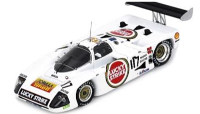 [予約] スパーク 1/43 アルゴ JM19 ルマン 1987 No.117 デカール加工品　S7320S