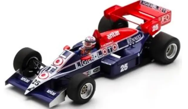 [予約] スパーク 1/43 リジェ JS23 No.25 1984 イギリスGPフランソワ・エノー　S7418