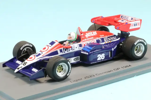 スパーク 1/43 リジェ JS23 No.26 ドイツGP 1984 アンドレア・デ・チェザリス　S7419