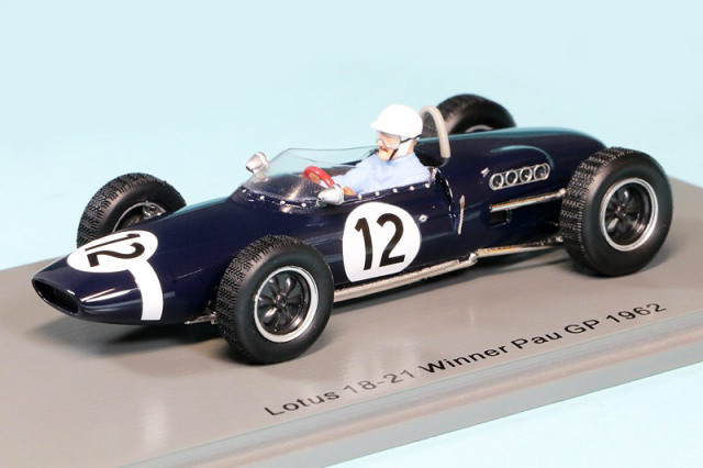 スパーク 1/43 ロータス 18-21 ポーGP 1962 Winner M.トランティニアン　S7451