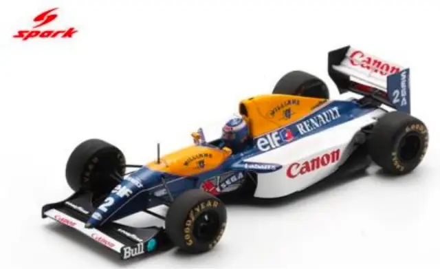 [予約] スパーク 1/43 ウィリアムズ FW15C No.2 1993 フランス GP ウィナー アラン プロスト　S7476