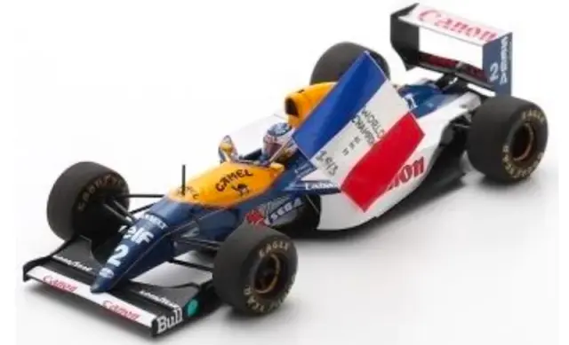 [予約] スパーク 1/43 ウィリアムズ FW15C No.2 ポルトガルGP 1993 2nd アラン・プロスト　S7477