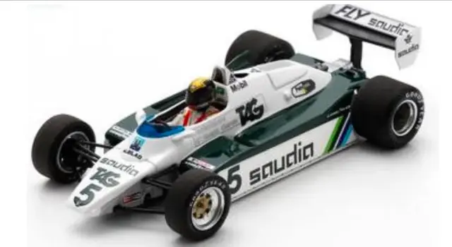 [予約] スパーク 1/43 ウィリアムズ FW08 No.5 5位 イギリスGP 1982 デレク・デイリー　S7479