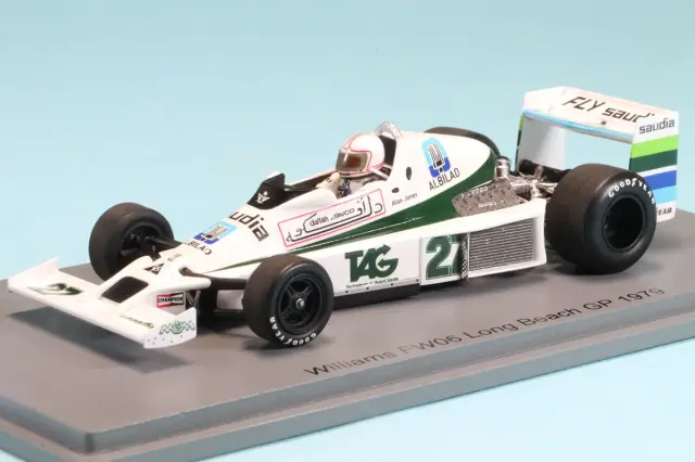 スパーク 1/43 ウィリアムズ FW06 No.27 1979 ロングビーチGP アラン