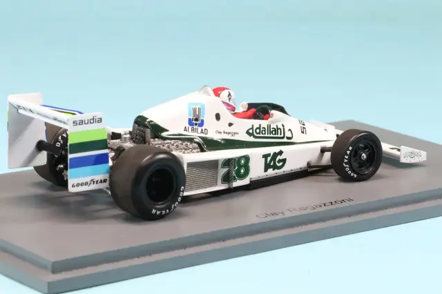スパーク 1/43 ウィリアムズ FW06 No.28 アルゼンチンGP 1979 クレイ