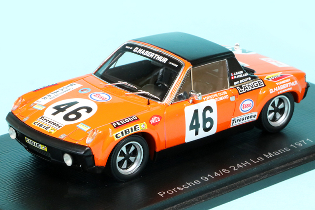 SPARK 1/43 1 ポルシェ 914/6 モンテカルロ ラリー 1971 SPARK 1/43 1 ポルシェ 914/6 モンテカルロ ラリー 1971