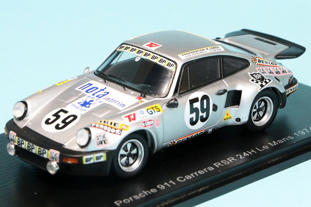 スパーク 1/43 ポルシェ 911 カレラ RSR ルマン 24h 1974 No.59　S7511