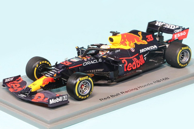 スパーク 1/43 レッドブル レーシング ホンダ RB16B エミリオロマーニャGP 2021 Winner M.フェルスタッペン　S7666