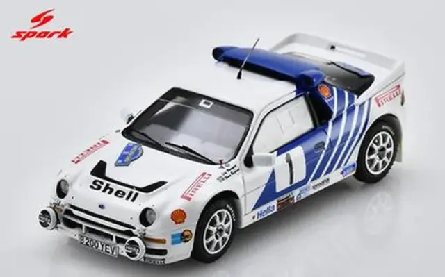 [予約] スパーク 1/43 フォード RS200 No.1 スウェディッシュ・ラリー 1986 S.ブロンクイスト - B.ベルグルンド　S7753
