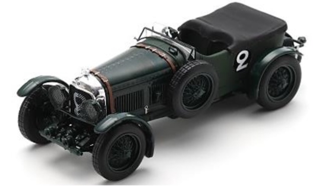 [予約] スパーク 1/43 ベントレー スピード6 ルマン 1930 No.2 2nd.　 S7780
